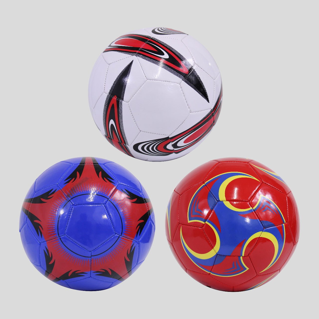 Kit De 3 Balones De Fútbol Económico