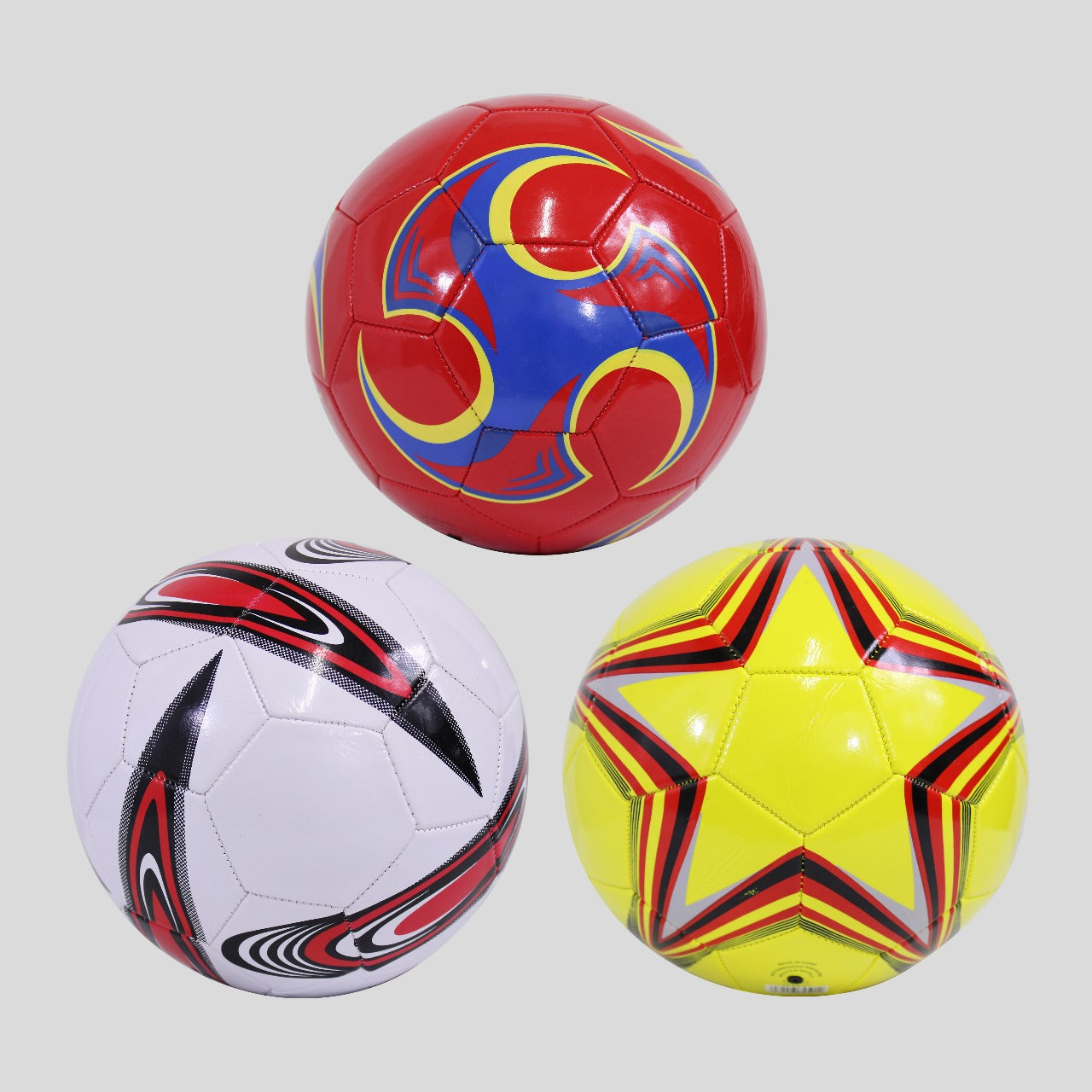 Kit De 3 Balones De Fútbol Económico