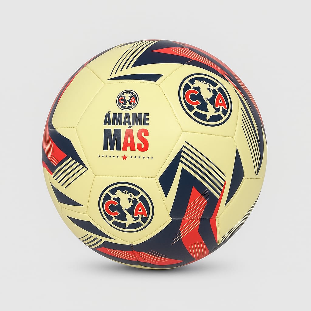 Balón de Fútbol Oficial Club América Resistente y de Gran Durabilidad