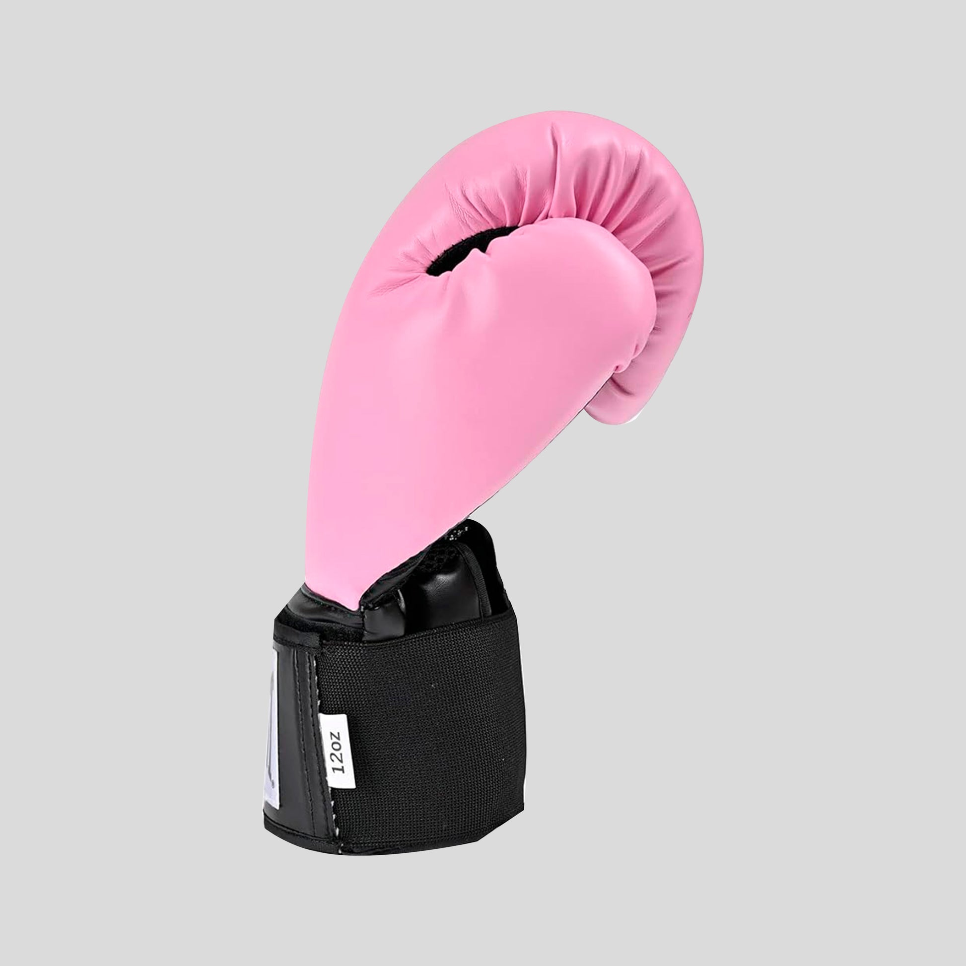 Disfraz boxeadora con guantes rosa mujer