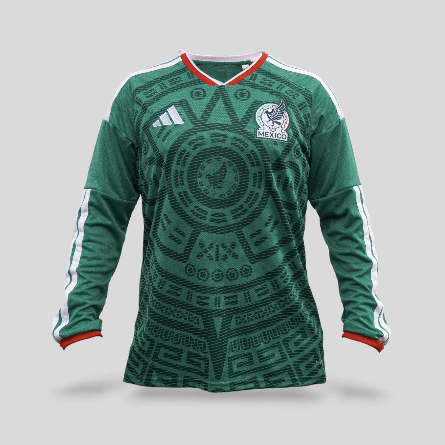 Jersey Adidas México Mundial 2026 Manga Larga Caballero