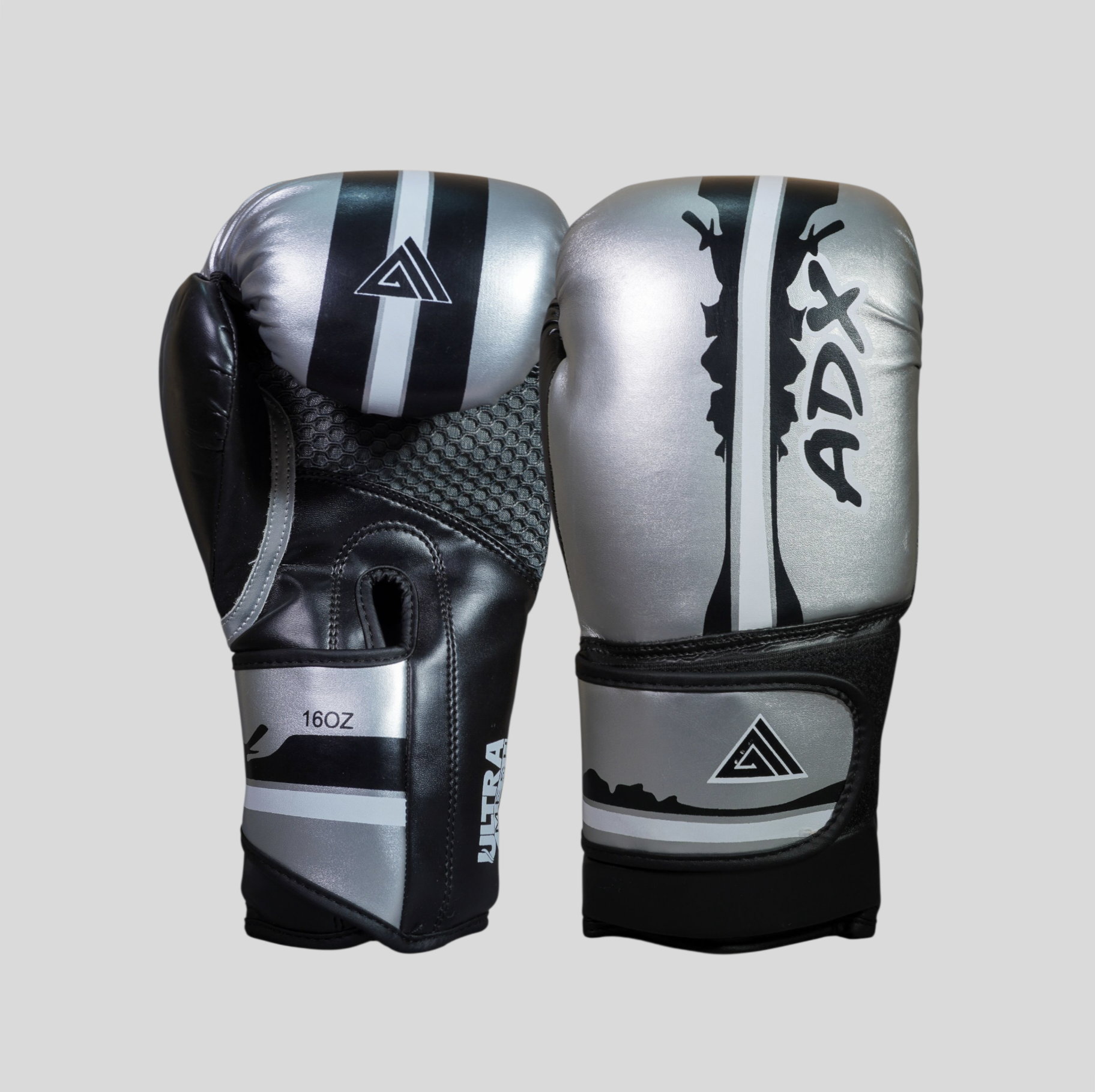 Kit Guantes Boxeo Furious Plata ADX