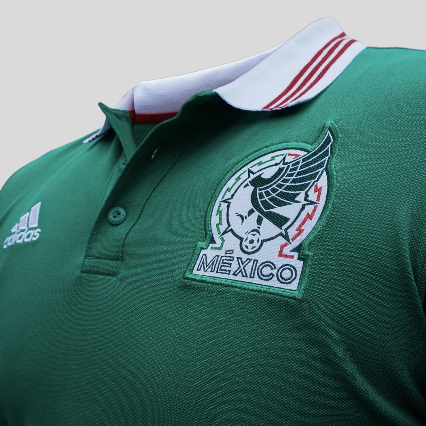 Polo Adidas Seleccion Mexicana