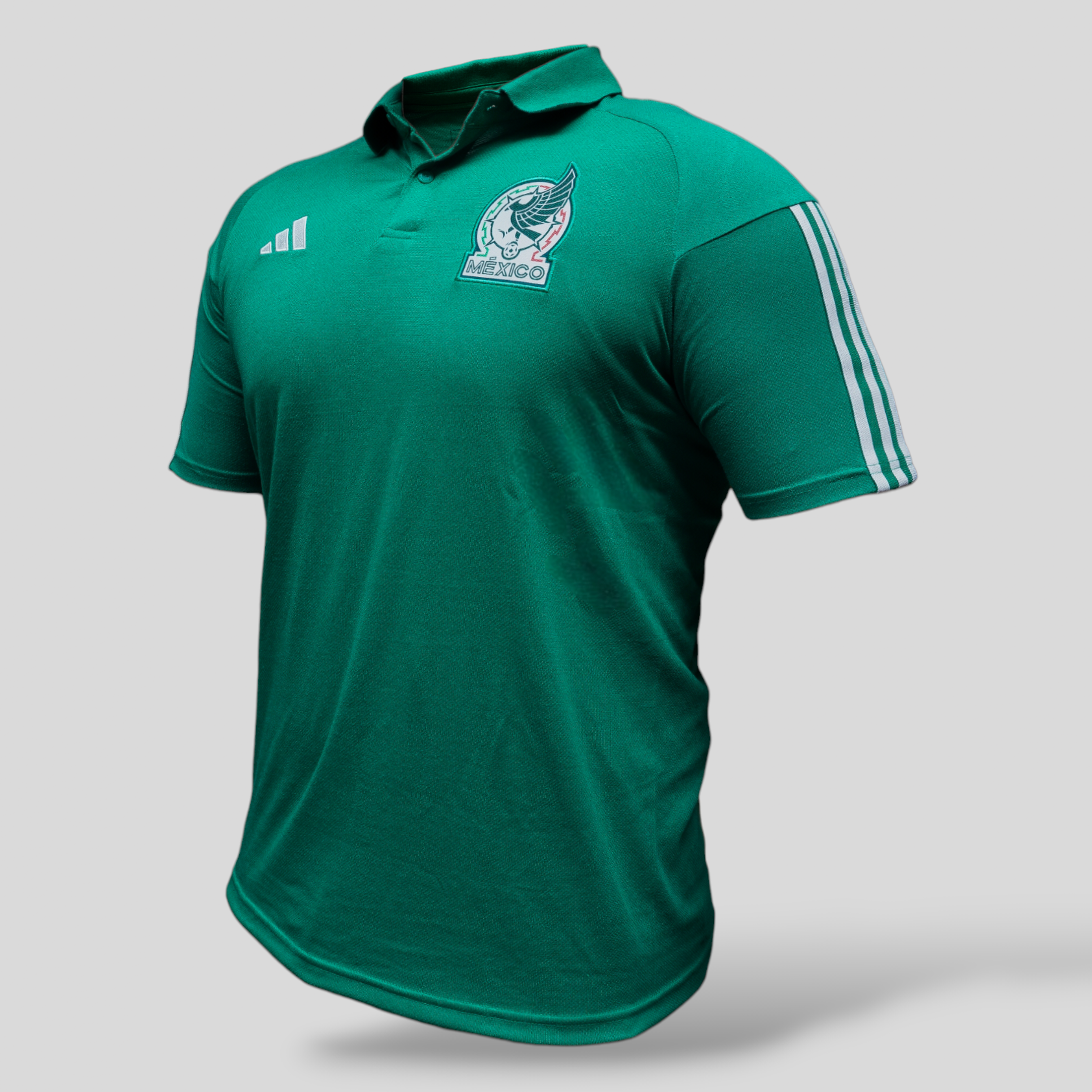 Playera Polo Adidas Selección Mexicana