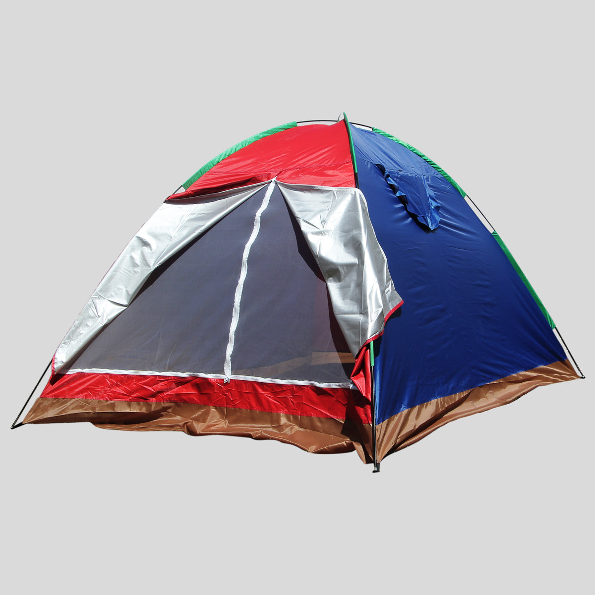  Tienda de campaña para 2 personas, impermeable, resistente al  viento, con lluvia, fácil de instalar, tiendas de campaña portátiles para  acampar : Deportes y Actividades al Aire Libre