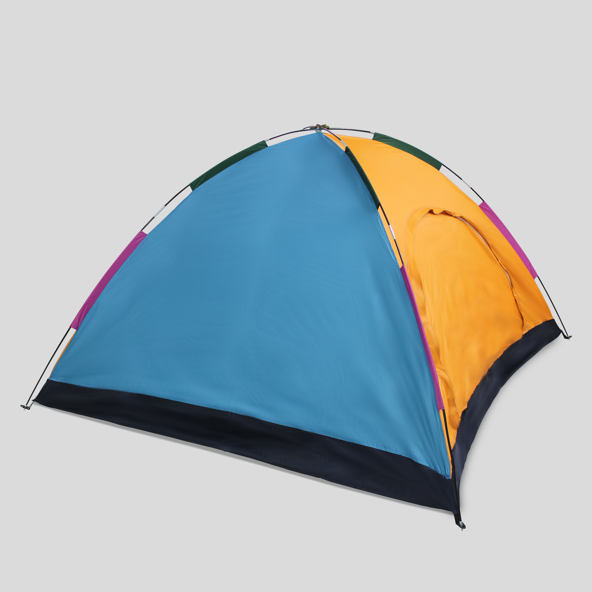 Tienda De Campaña Para 4 Personas Impermeable Acampar Camping